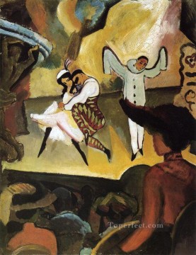 抽象的かつ装飾的 Painting - ロシア・バレエI 表現主義者